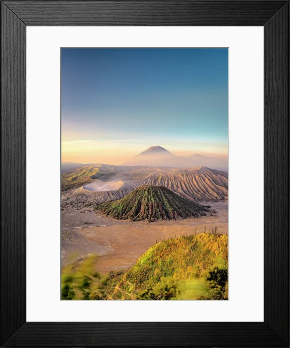 Framed Print : Mount Bromo at dawn, Bromo Tengger Semeru National Park, East Java, Indonesia Framed Print : Mount Bromo at dawn, Bromo Tengger Semeru National Park, East Java, Indonesia