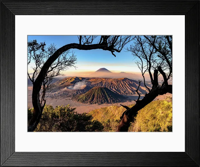 Framed Print : Volcanoes, Bromo Tengger Semeru National Park, East Java, Indonesia Framed Print : Volcanoes, Bromo Tengger Semeru National Park, East Java, Indonesia