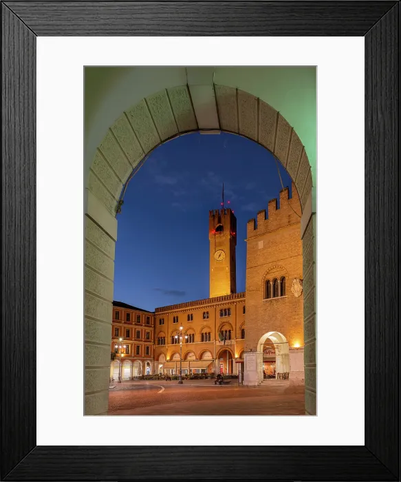 Framed Print : Piazza dei Signori square, Treviso, Veneto, Italy Framed Print : Piazza dei Signori square, Treviso, Veneto, Italy