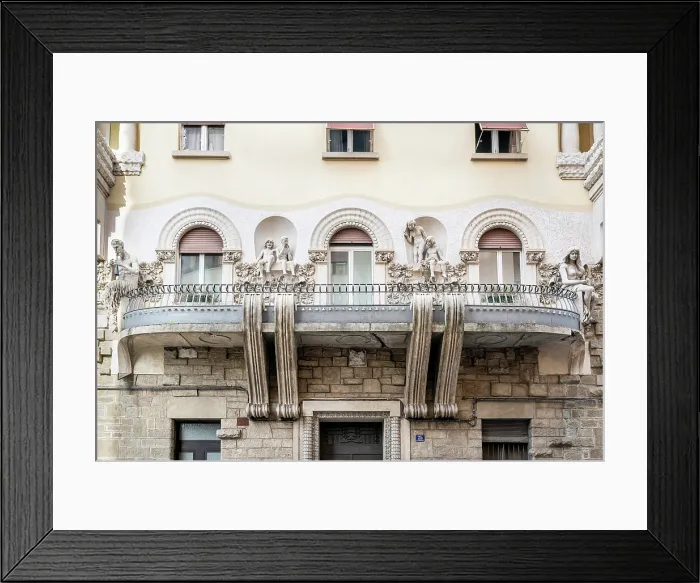 Framed Print : Casa Valdoni (or Casa del Fauno), Trieste, Friuli-Venezia Giulia, Italy Framed Print : Casa Valdoni (or Casa del Fauno), Trieste, Friuli-Venezia Giulia, Italy