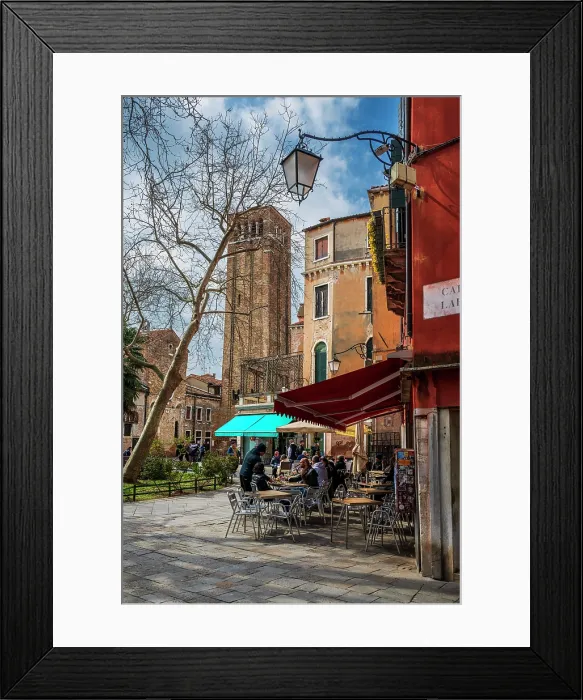 Framed Print : Campo San Giacomo, Sestiere Santa Croce, Venice, Veneto, Italy