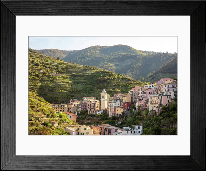 Framed Print : The village of Manarola, Cinque Terre, La Spezia district, Liguria, Italy Framed Print : The village of Manarola, Cinque Terre, La Spezia district, Liguria, Italy