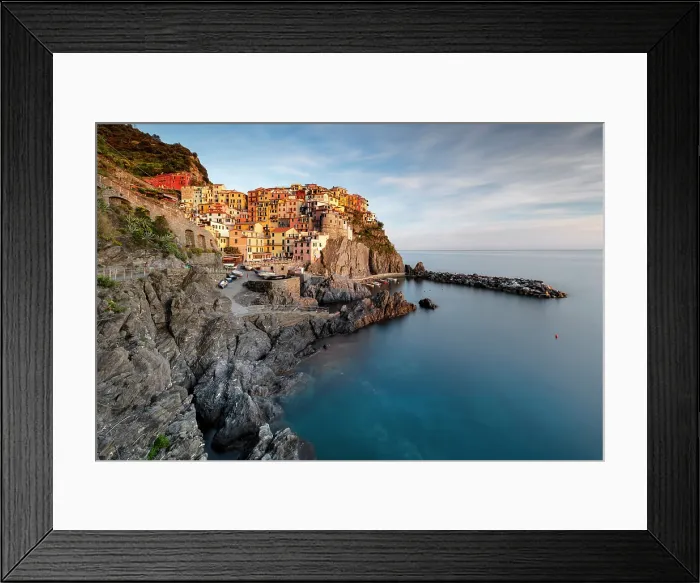 Framed Print : The village of Manarola, Cinque Terre, La Spezia district, Liguria, Italy Framed Print : The village of Manarola, Cinque Terre, La Spezia district, Liguria, Italy