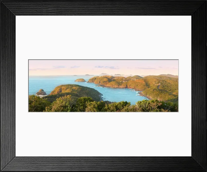 Framed Print : Panoramic view of the Buzios coastline landscape at sunrise, Rio de Janeiro, Brazil Framed Print : Panoramic view of the Buzios coastline landscape at sunrise, Rio de Janeiro, Brazil