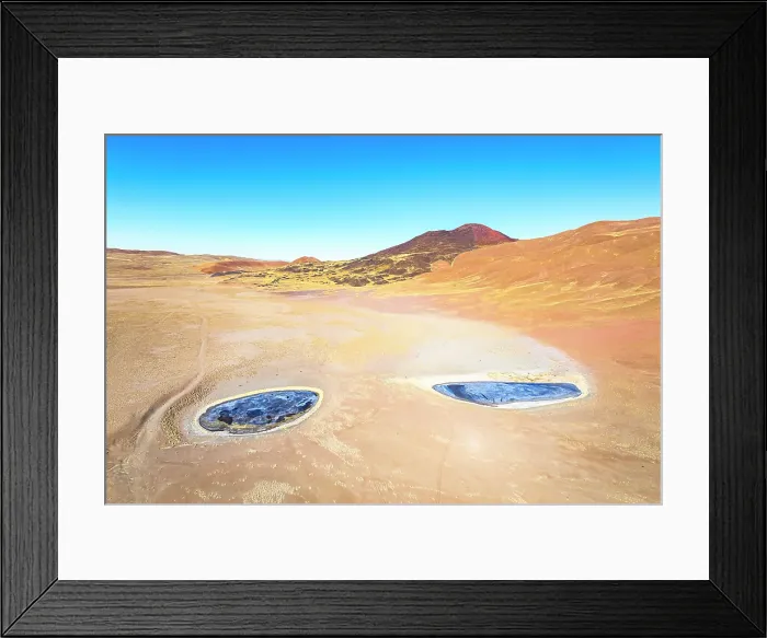 Framed Print : Lagoon in the highlands of the Puna de Atacama, Argentina Framed Print : Lagoon in the highlands of the Puna de Atacama, Argentina