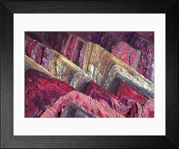 Framed Print : Colorful rock strata, Serrania de Hornocal, Humahuaca, Jujuy, Argentina Framed Print : Colorful rock strata, Serrania de Hornocal, Humahuaca, Jujuy, Argentina