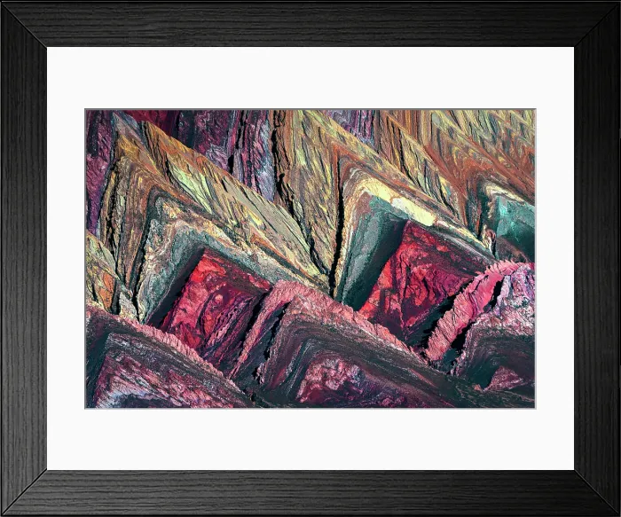 Framed Print : Colorful mountain patterns, Serrania de Hornocal, Humahuaca, Jujuy, Argentina Framed Print : Colorful mountain patterns, Serrania de Hornocal, Humahuaca, Jujuy, Argentina
