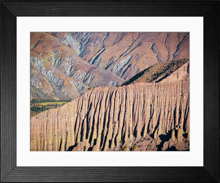Framed Print : Eroded rock formations, Tumbaya, Jujuy, Argentina Framed Print : Eroded rock formations, Tumbaya, Jujuy, Argentina