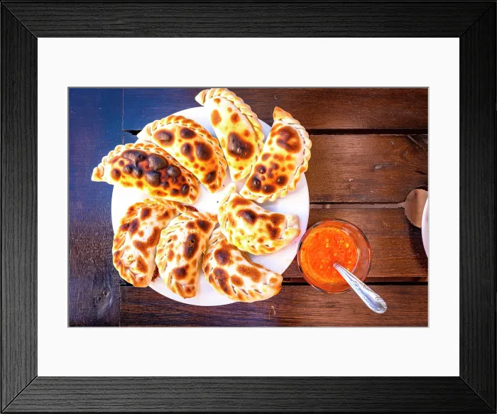 Framed Print : Traditional Empanadas, Salta, Argentina Framed Print : Traditional Empanadas, Salta, Argentina