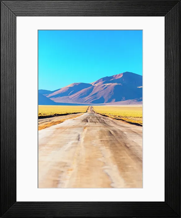 Framed Print : Ruta Nacional 40 crossing the Puna de Atacama, Argentina Framed Print : Ruta Nacional 40 crossing the Puna de Atacama, Argentina