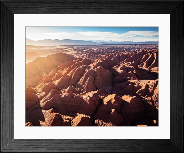 Framed Print : Fossil rock formations, Labyrinth desert, Puna, Salta, Argentina Framed Print : Fossil rock formations, Labyrinth desert, Puna, Salta, Argentina