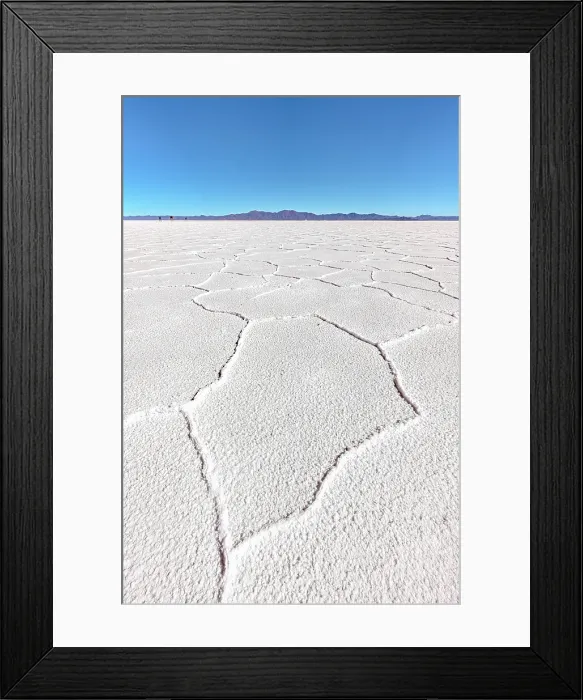 Framed Print : Cracked salt flats, Salinas Grandes, Jujuy, Argentina Framed Print : Cracked salt flats, Salinas Grandes, Jujuy, Argentina