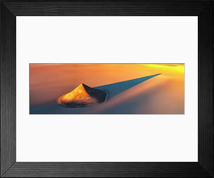 Framed Print : Sunset shadow of Cono de Arita, Puna, Salta, Argentina Framed Print : Sunset shadow of Cono de Arita, Puna, Salta, Argentina