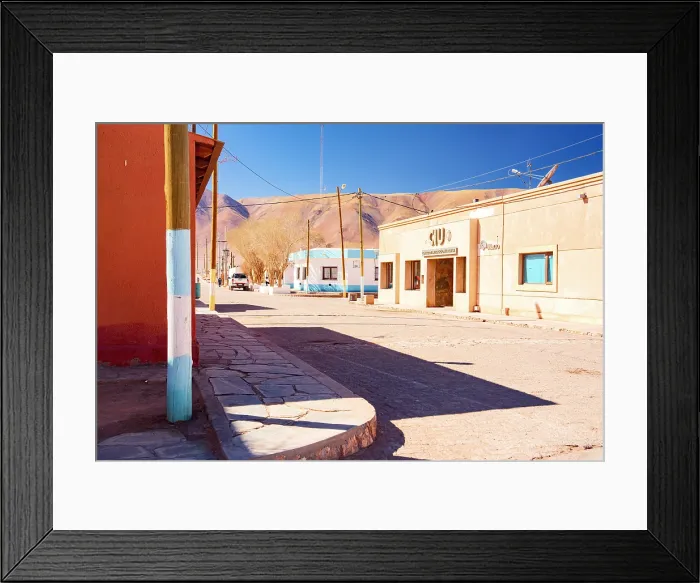 Framed Print : Remote village of Tolar Grande, Puna, Salta, Argentina