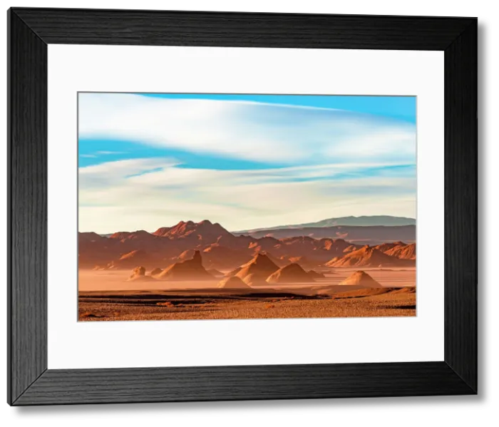 Framed Print : Red rocks eroded by wind, Desierto del Diablo, Devil's Desert, Puna, Argentina Framed Print : Red rocks eroded by wind, Desierto del Diablo, Devil's Desert, Puna, Argentina