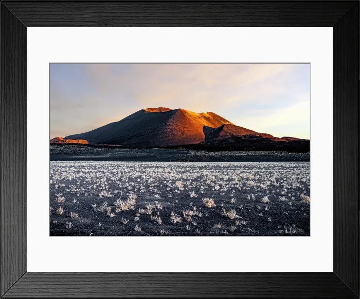 Framed Print : Alumbrera Volcano at sunset, Antofagasta de la Sierra, Puna, Catamarca, Argentina Framed Print : Alumbrera Volcano at sunset, Antofagasta de la Sierra, Puna, Catamarca, Argentina