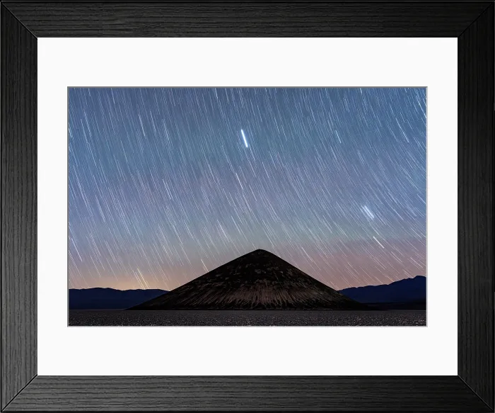 Framed Print : Star trails above Cono de Arita, Salar de Arizaro, Puna, Salta, Argentina Framed Print : Star trails above Cono de Arita, Salar de Arizaro, Puna, Salta, Argentina