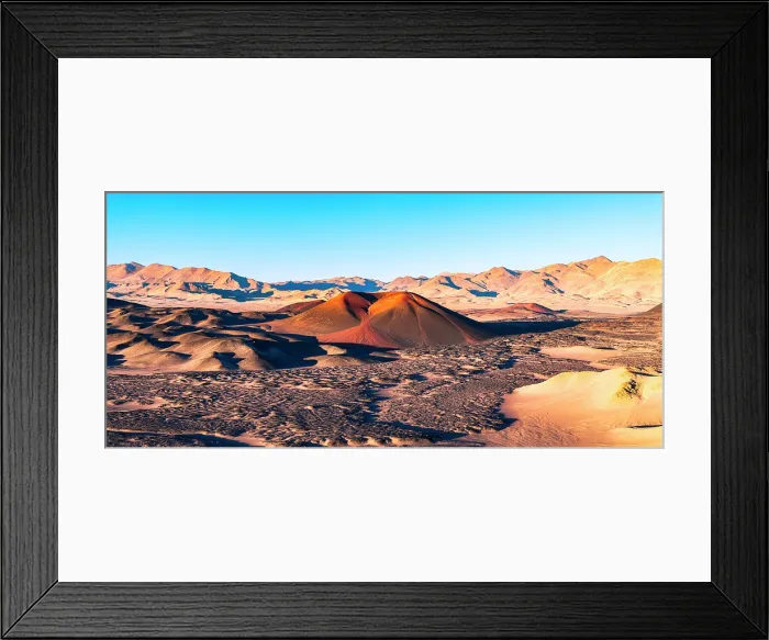 Framed Print : Volcanic landscape at sunset, El Penon, Catamarca, Puna, Argentina Framed Print : Volcanic landscape at sunset, El Penon, Catamarca, Puna, Argentina