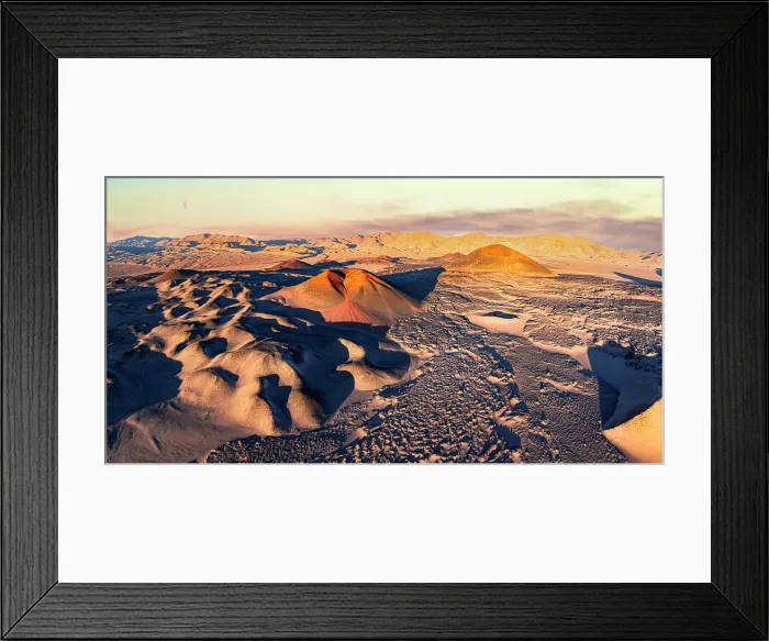 Framed Print : Volcanic peaks at sunset, El Penon, Catamarca, Puna, Argentina Framed Print : Volcanic peaks at sunset, El Penon, Catamarca, Puna, Argentina