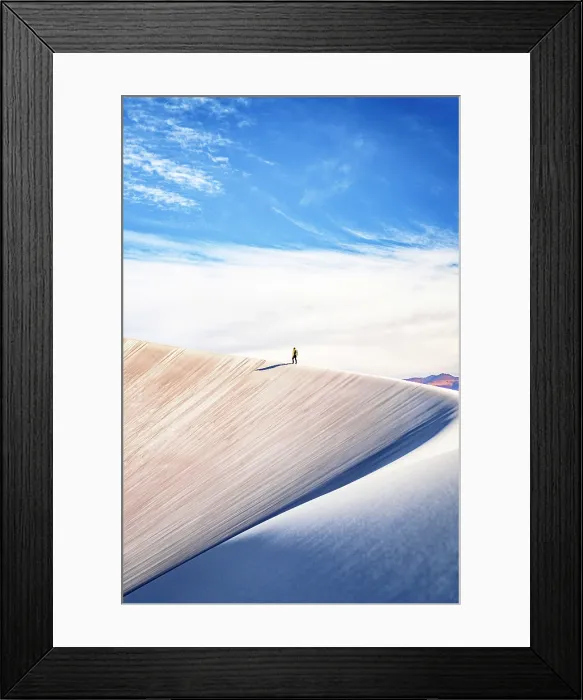 Framed Print : DIstant hiker walking on pumice dunes, Campo de Piedra Pomez, El Penon, Puna, Catamarca, Argentina. (MR) Framed Print : DIstant hiker walking on pumice dunes, Campo de Piedra Pomez, El Penon, Puna, Catamarca, Argentina. (MR)