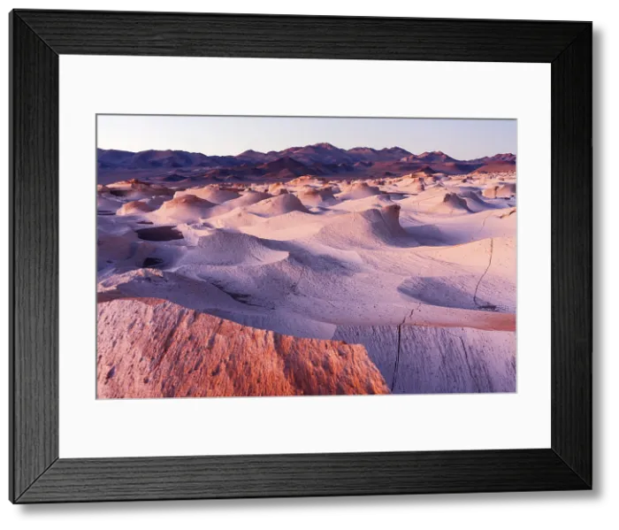 Framed Print : Pink rocks at sunrise, Campo de Piedra Pomez, El Penon, Puna, Catamarca, Argentina Framed Print : Pink rocks at sunrise, Campo de Piedra Pomez, El Penon, Puna, Catamarca, Argentina