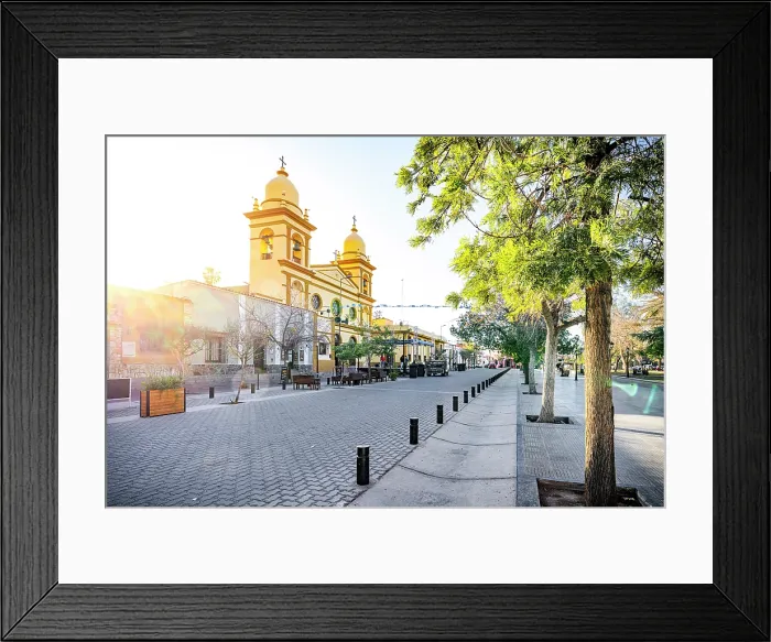 Framed Print : Our Lady of Rosary Cathedral, Cafayate, Salta, Argentina