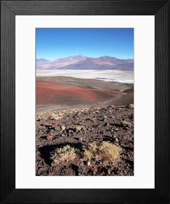 Framed Print : Elevated view of the Salar de Antofalla Salt Flat, Puna de Atacama, Catamarca, Northwest Argentina Framed Print : Elevated view of the Salar de Antofalla Salt Flat, Puna de Atacama, Catamarca, Northwest Argentina