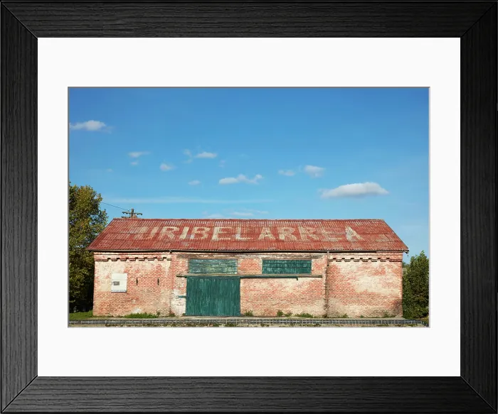 Framed Print : The Uribelarrea train station depot, Buenos Aires province, Argentina Framed Print : The Uribelarrea train station depot, Buenos Aires province, Argentina