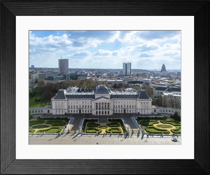 Framed Print : Royal Palace, Brussels, Belgium Framed Print : Royal Palace, Brussels, Belgium