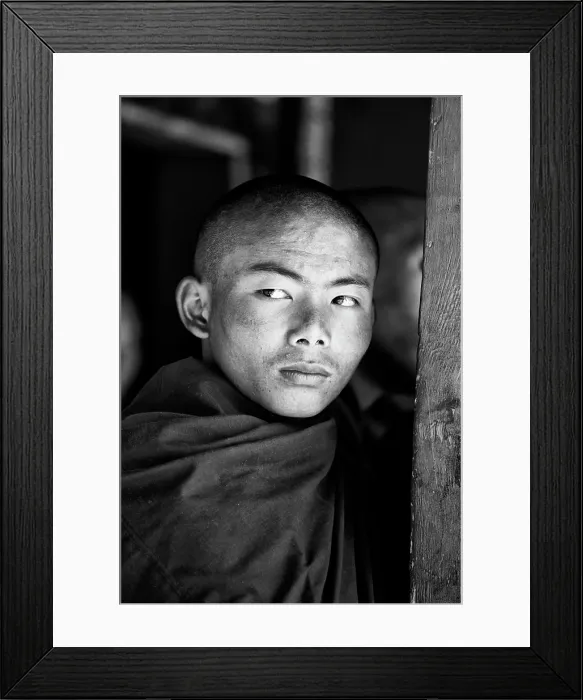 Framed Print : Young Buddhist monk, Tamshing Phala Choepa Tsechu, near Jakar, Bumthang, Bhutan, Asia Framed Print : Young Buddhist monk, Tamshing Phala Choepa Tsechu, near Jakar, Bumthang, Bhutan, Asia