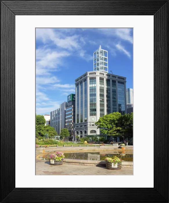 Framed Print : Odori Park, Sapporo, Hokkaido, Japan Framed Print : Odori Park, Sapporo, Hokkaido, Japan