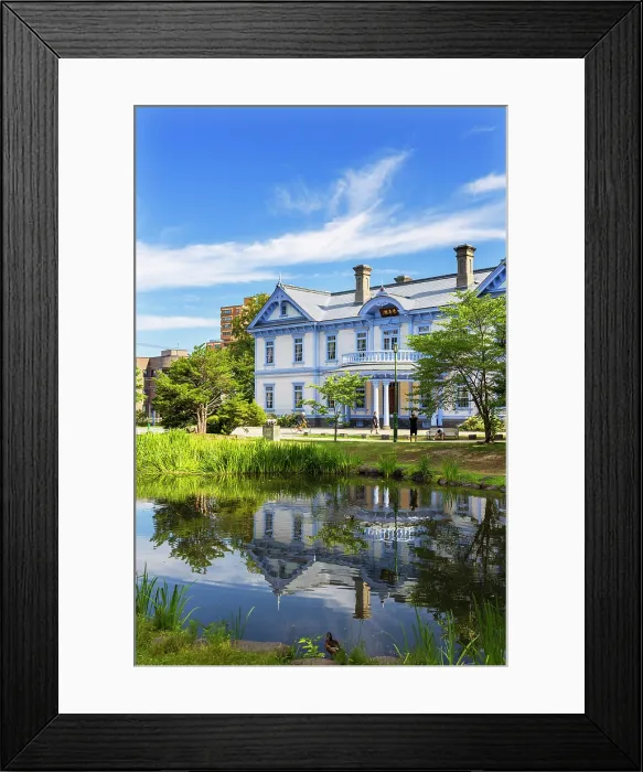 Framed Print : Hohei Kan (former hotel and historical building) in Nakajima Park, Sapporo, Hokkaido, Japan Framed Print : Hohei Kan (former hotel and historical building) in Nakajima Park, Sapporo, Hokkaido, Japan