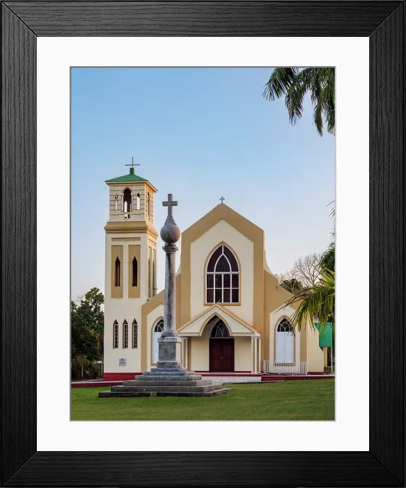Framed Print : La Inmaculada Roman Catholic Church, Orange Walk Town, Orange Walk District, Belize Framed Print : La Inmaculada Roman Catholic Church, Orange Walk Town, Orange Walk District, Belize