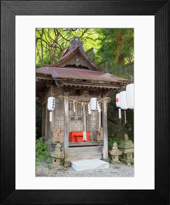 Framed Print : Funadama Jinja Shrine, Motomachi, Hakodate, Hokkaido, Japan Framed Print : Funadama Jinja Shrine, Motomachi, Hakodate, Hokkaido, Japan