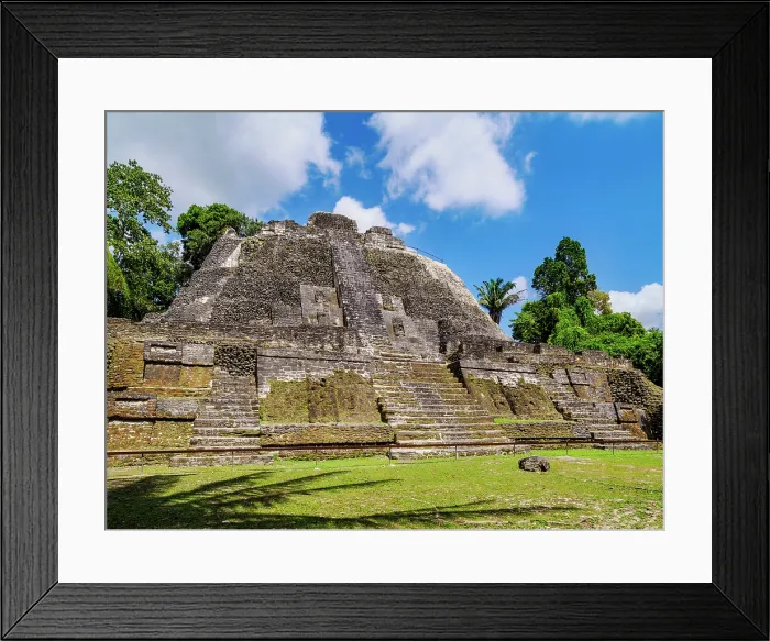 Framed Print : High Temple, Lamanai Archaeological Reserve, Orange Walk District, Belize Framed Print : High Temple, Lamanai Archaeological Reserve, Orange Walk District, Belize