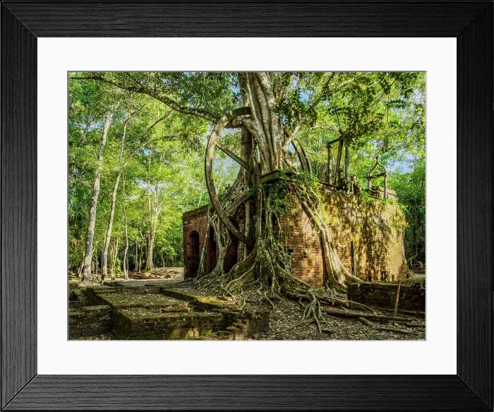 Framed Print : 19th-Century Sugar Mill Ruins near Lamanai Archaeological Reserve, Indian Church, Orange Walk District, Belize Framed Print : 19th-Century Sugar Mill Ruins near Lamanai Archaeological Reserve, Indian Church, Orange Walk District, Belize