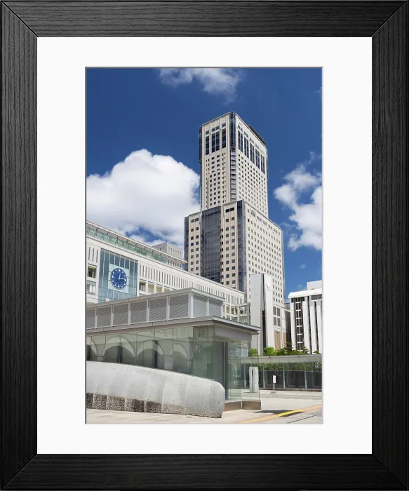 Framed Print : JR Tower and train station, Sapporo, Hokkaido, Japan Framed Print : JR Tower and train station, Sapporo, Hokkaido, Japan