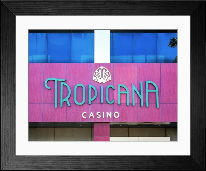 Framed Print : Tropicana Casino, detailed view, Belize City, Belize District, Belize