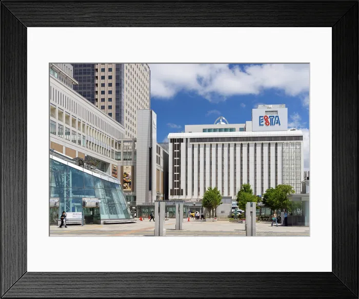 Framed Print : JR Tower and train station, Sapporo, Hokkaido, Japan Framed Print : JR Tower and train station, Sapporo, Hokkaido, Japan