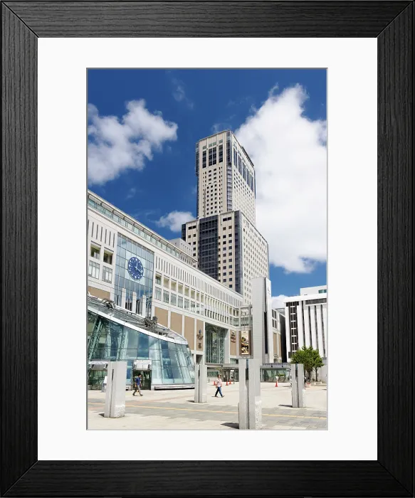 Framed Print : JR Tower and train station, Sapporo, Hokkaido, Japan Framed Print : JR Tower and train station, Sapporo, Hokkaido, Japan