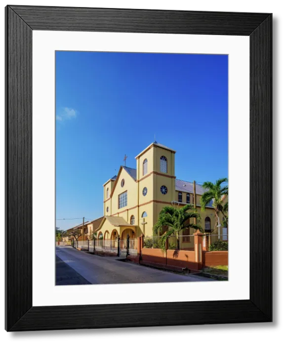 Framed Print : Holy Redeemer Cathedral, Belize City, Belize District, Belize Framed Print : Holy Redeemer Cathedral, Belize City, Belize District, Belize
