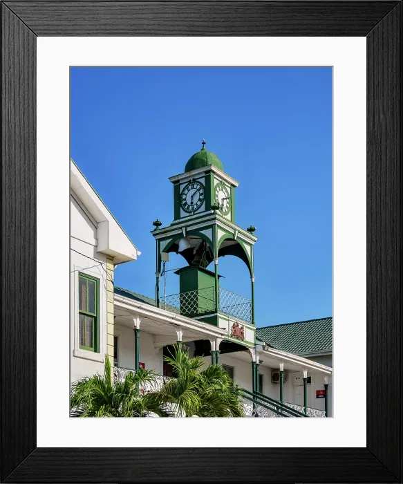 Framed Print : High Court Building, detailed view, Belize City, Belize District, Belize Framed Print : High Court Building, detailed view, Belize City, Belize District, Belize