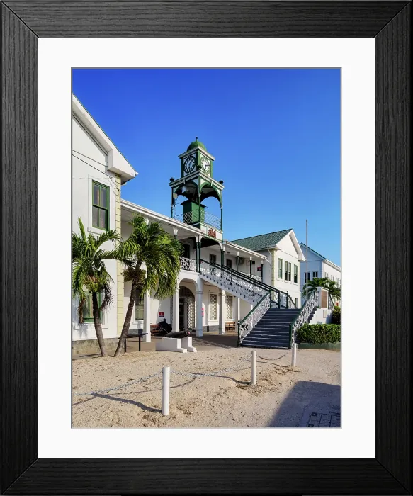 Framed Print : High Court Building, Belize City, Belize District, Belize Framed Print : High Court Building, Belize City, Belize District, Belize