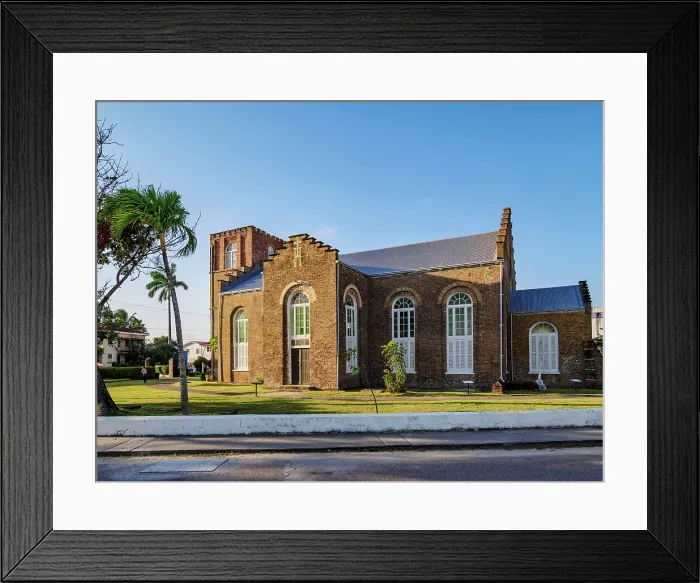 Framed Print : St John's Anglican Cathedral, Belize City, Belize District, Belize