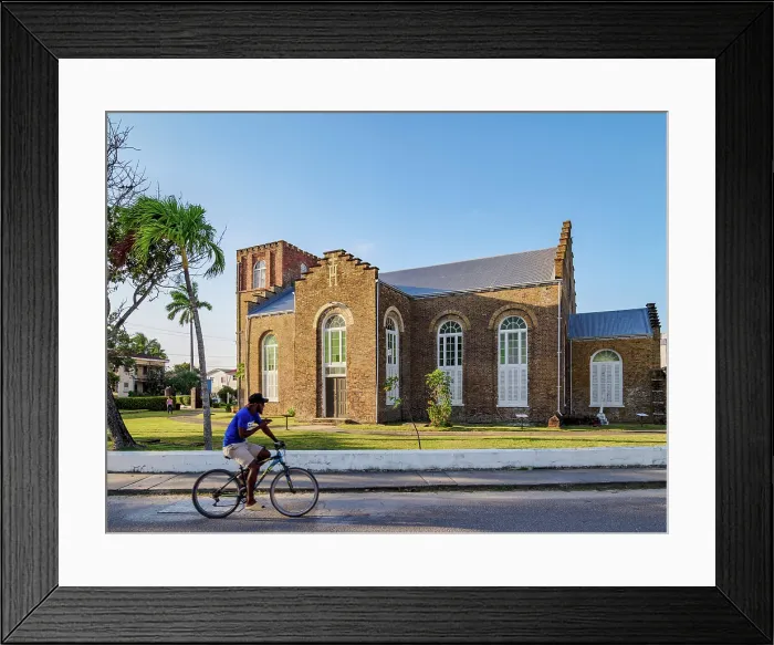 Framed Print : St John's Anglican Cathedral, Belize City, Belize District, Belize
