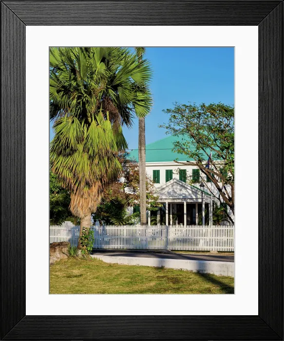 Framed Print : Former Government House, now House of Culture, Belize City, Belize District, Belize Framed Print : Former Government House, now House of Culture, Belize City, Belize District, Belize