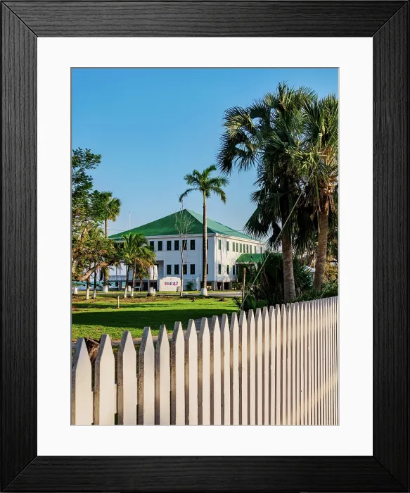 Framed Print : Former Government House, now House of Culture, Belize City, Belize District, Belize Framed Print : Former Government House, now House of Culture, Belize City, Belize District, Belize