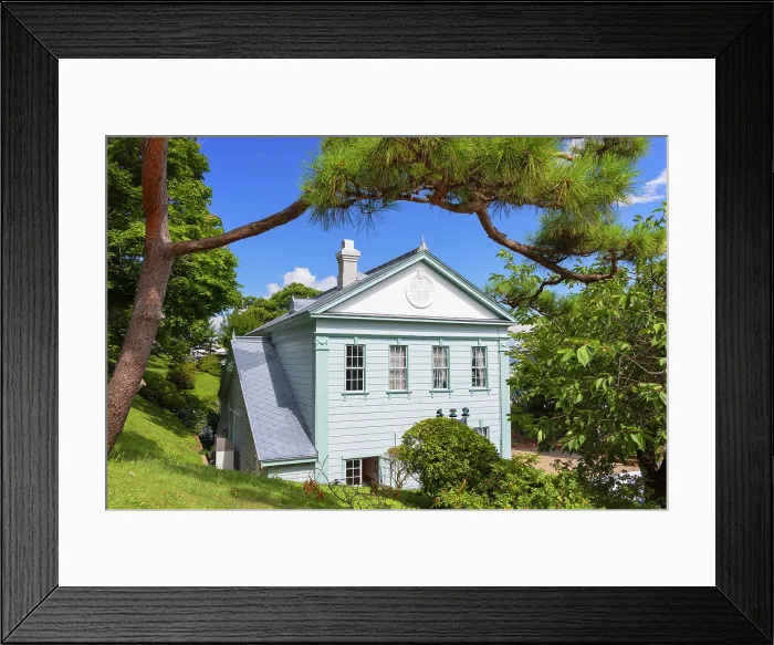 Framed Print : Former Hakodate Branch Office of Hokkaido Government, Motomachi, Hakodate, Hokkaido, Japan Framed Print : Former Hakodate Branch Office of Hokkaido Government, Motomachi, Hakodate, Hokkaido, Japan
