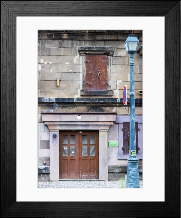 Framed Print : Old stone building, Otaru, Hokkaido, Japan Framed Print : Old stone building, Otaru, Hokkaido, Japan