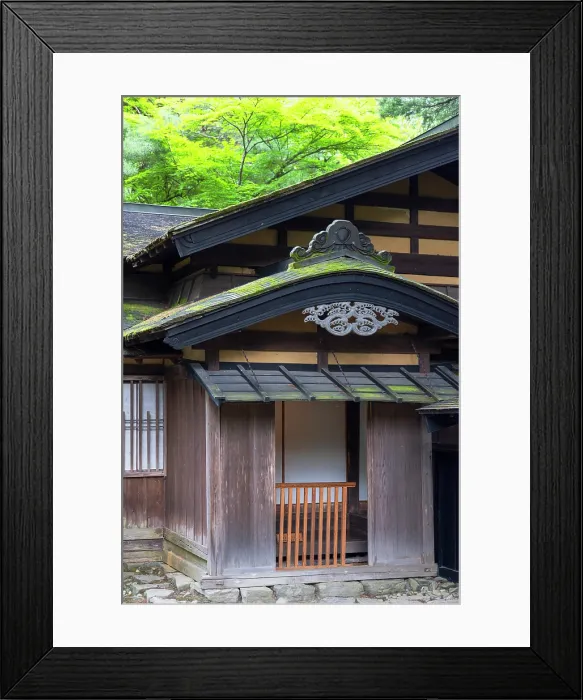 Framed Print : Iwahashi-ke Samurai House on Samurai Residence Street, Kakunodate, Akita, Japan Framed Print : Iwahashi-ke Samurai House on Samurai Residence Street, Kakunodate, Akita, Japan